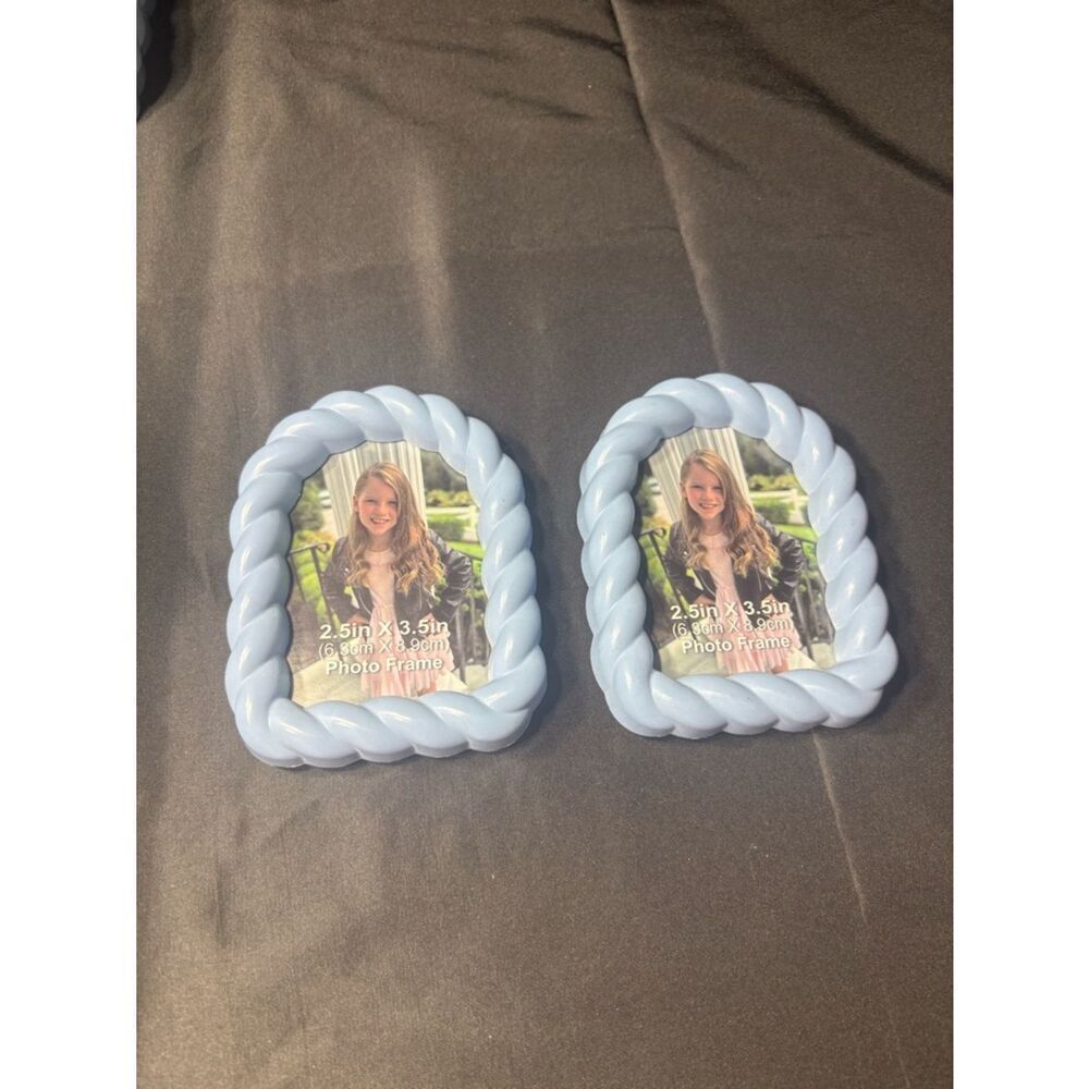 New Set of 2 Small Decorative Photo Frames